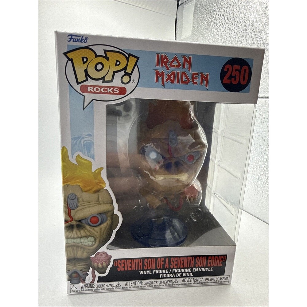 Funko Pop Rocks #250 IRON MAIDEN "Seventh Son of a Seventh Son Eddie" NIB